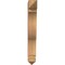 Ekena Millwork Funston Arts & Crafts Smooth Bracket, Western Red Cedar, 3 1/2"W x 16"D x 28"H BKT04X16X28FST03SWR - alternate 3
